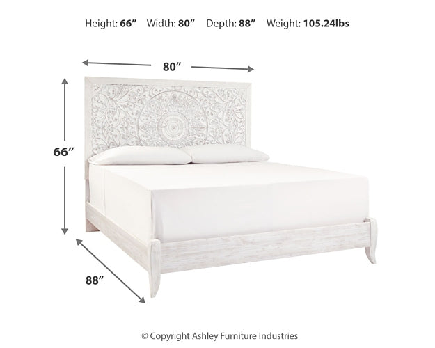 Paxberry Panel Bed