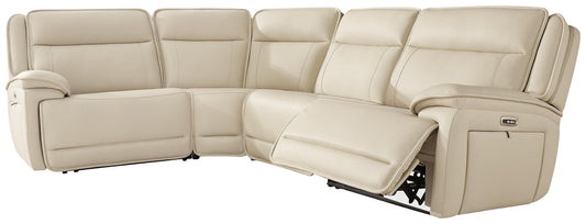 Double Deal 4-Piece Reclining Sectional