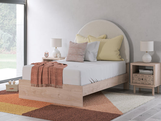Arloster Full Upholstered Panel Bed