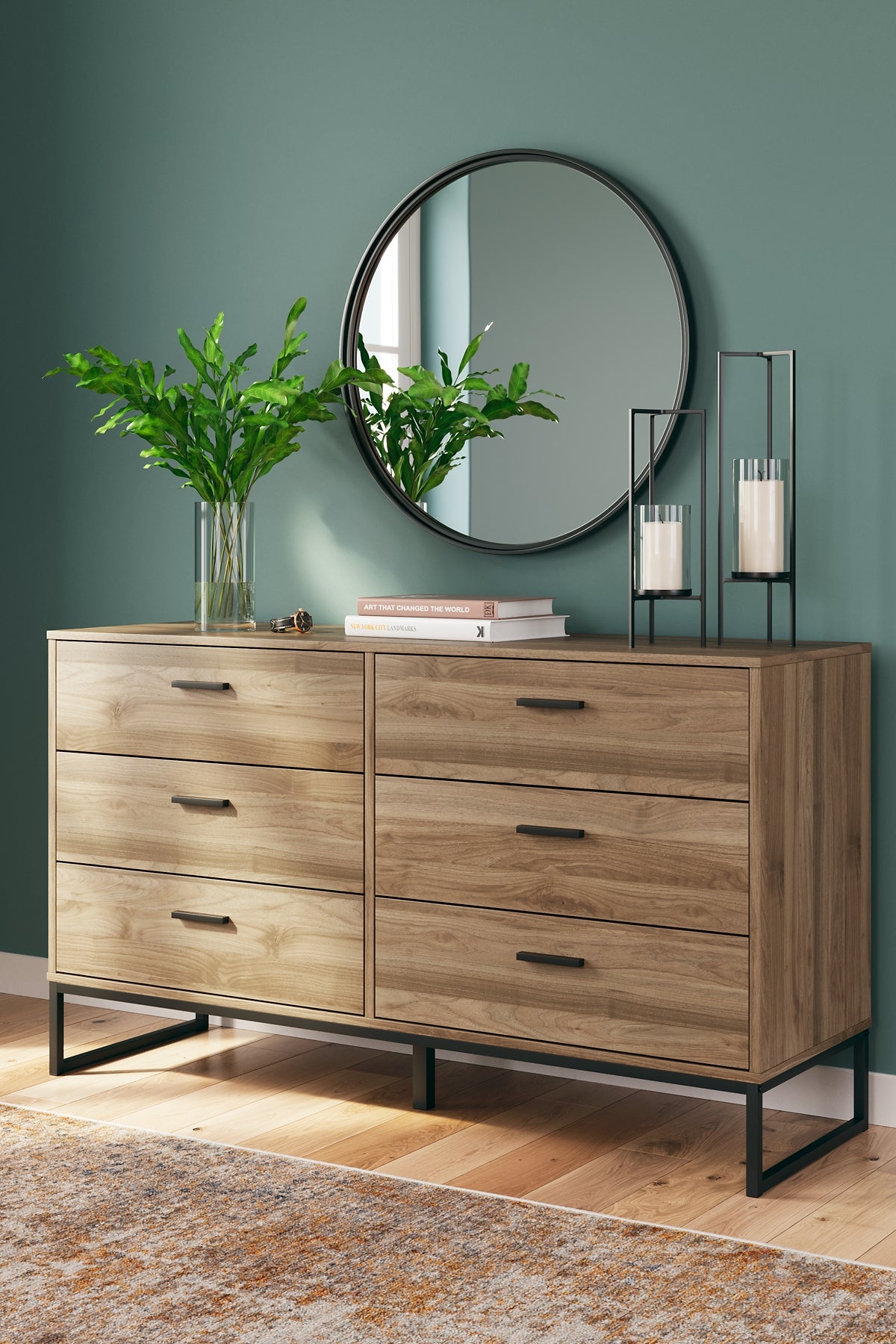 Deanlow Six Drawer Dresser