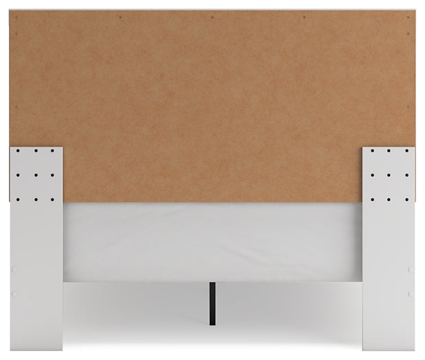 Charbitt Queen Panel Bed with Dresser and Nightstand