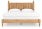 Aleaport King Panel Bed with Mirrored Dresser