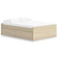 Onita Full Platform Bed with 2 Side Storage