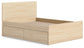 Onita Full Panel Platform Bed with 1 Side Storage