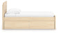 Onita Twin Panel Platform Bed with 1 Side Storage