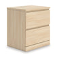 Onita Two Drawer Night Stand
