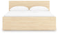 Onita King Panel Platform Bed with 2 Side Storage
