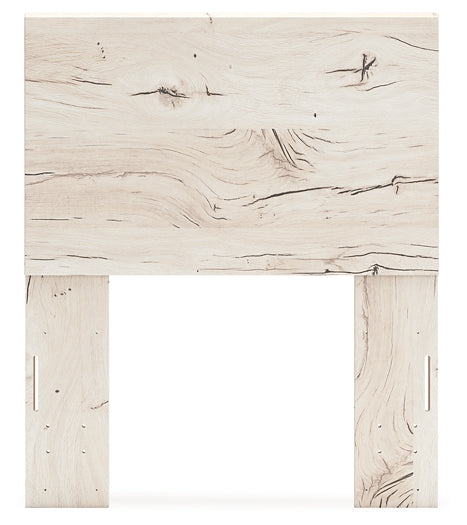 Lawroy Twin Panel Headboard with Mirrored Dresser and Chest