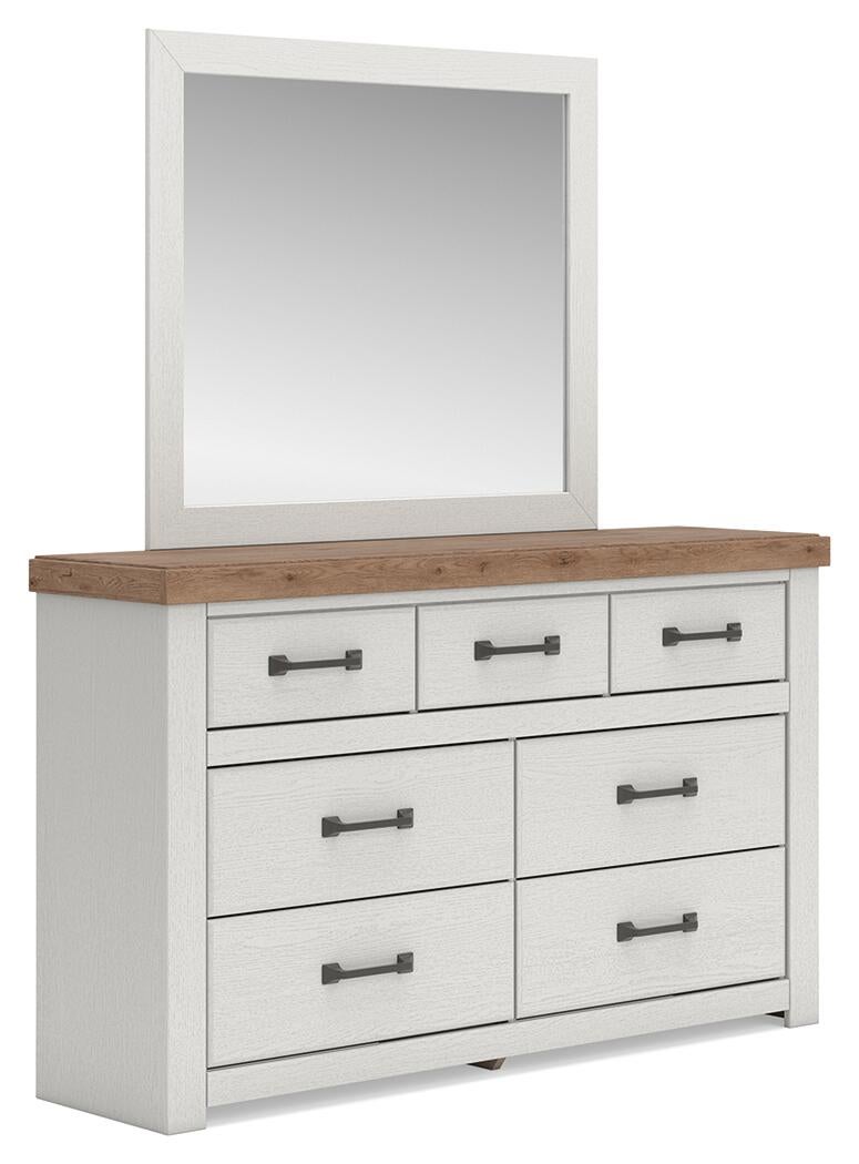 Savonport Full Panel Storage Bed, Dresser, Mirror, Chest and Nightstand