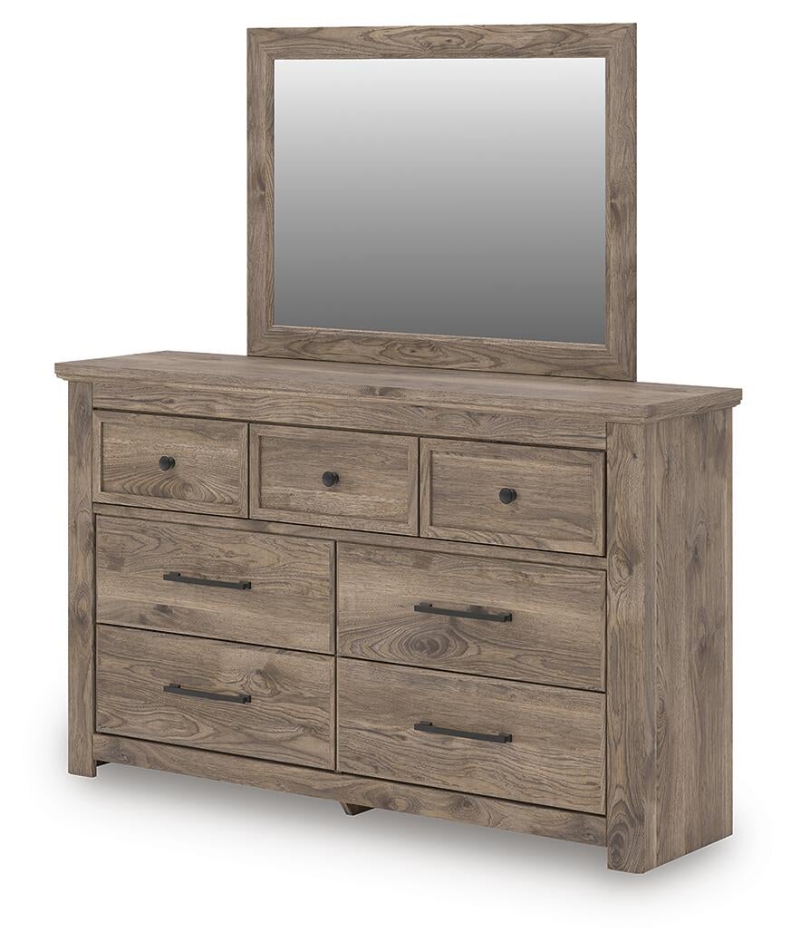 Rusticott Dresser and Mirror