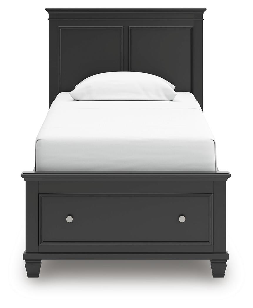 Lanolee Twin Panel Storage Bed