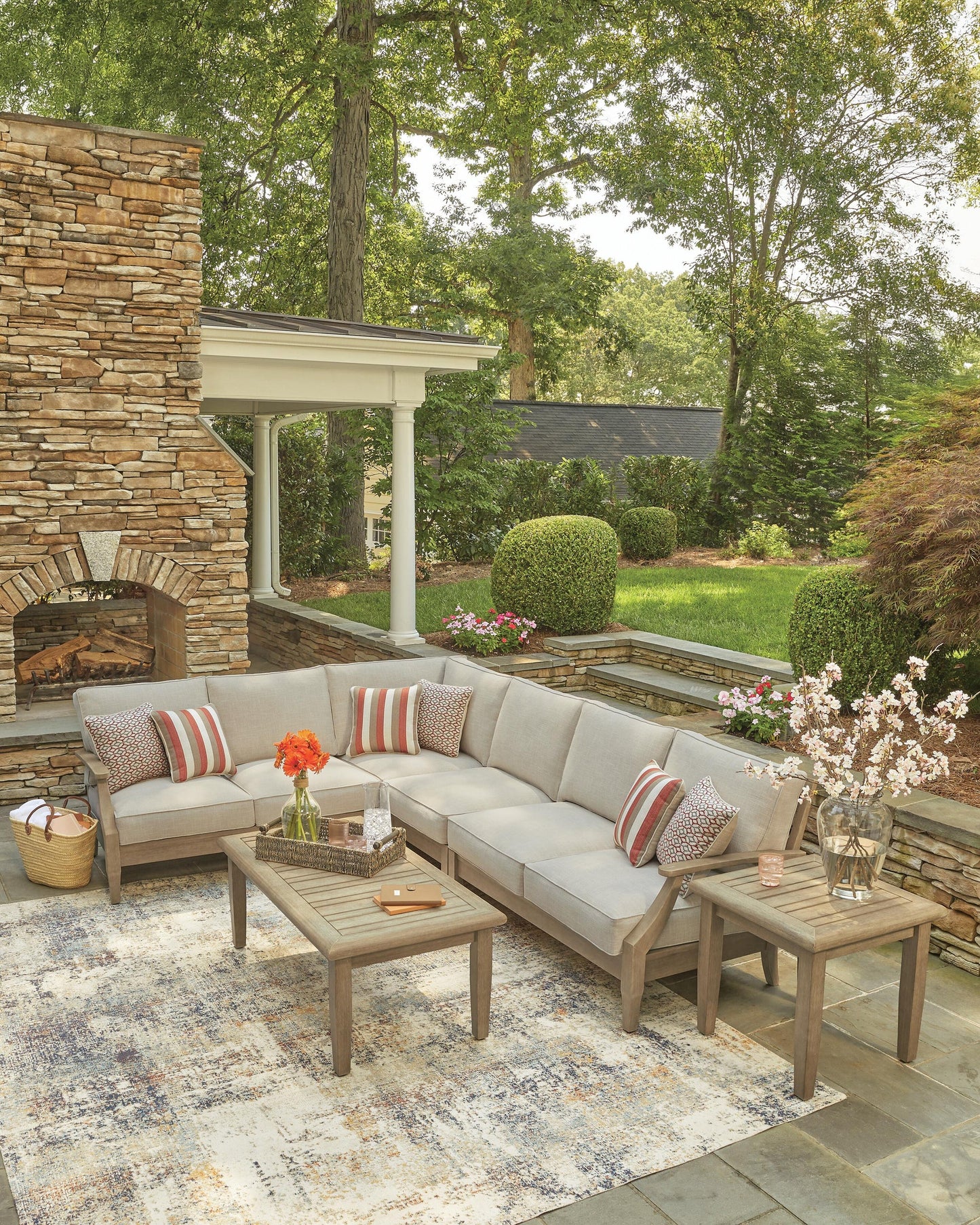 Clare View 4-Piece Outdoor Sectional