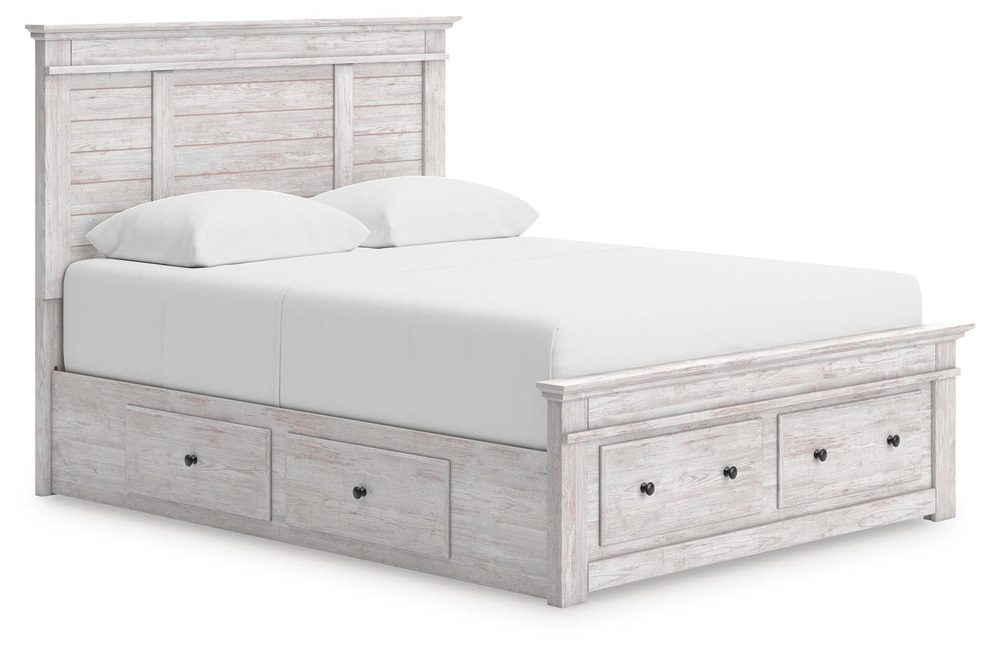 Makidern Queen Panel Storage Bed