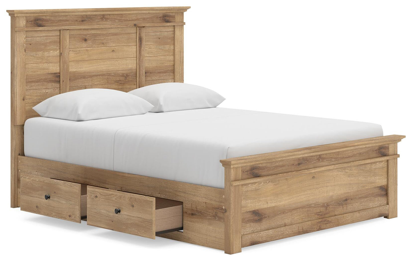 Makidern Queen Panel Storage Bed