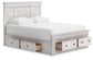 Makidern Queen Panel Storage Bed