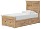 Makidern Twin Panel Storage Bed