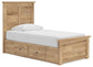 Makidern Twin Panel Storage Bed