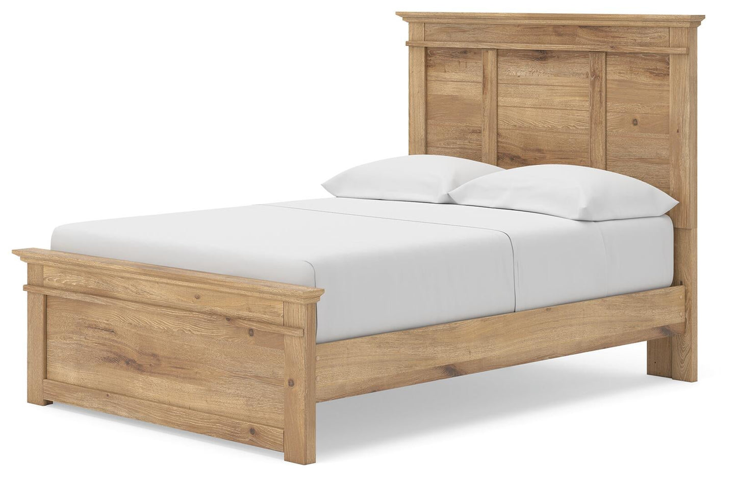 Makidern Full Panel Storage Bed