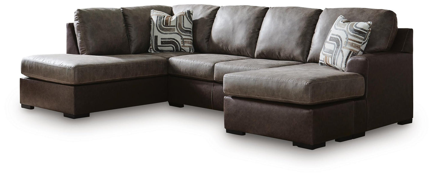 Castille Way 2-Piece Sleeper Sectional with Chaise