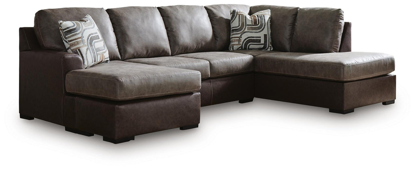 Castille Way 2-Piece Sleeper Sectional with Chaise
