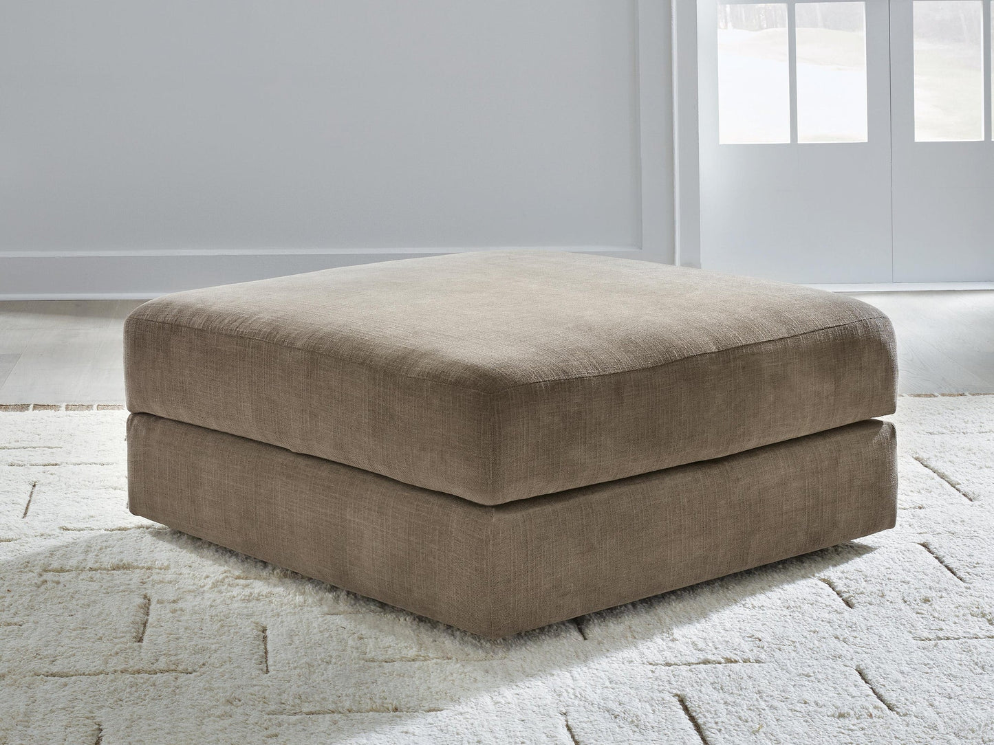 Camellia-Court Ottoman With Storage