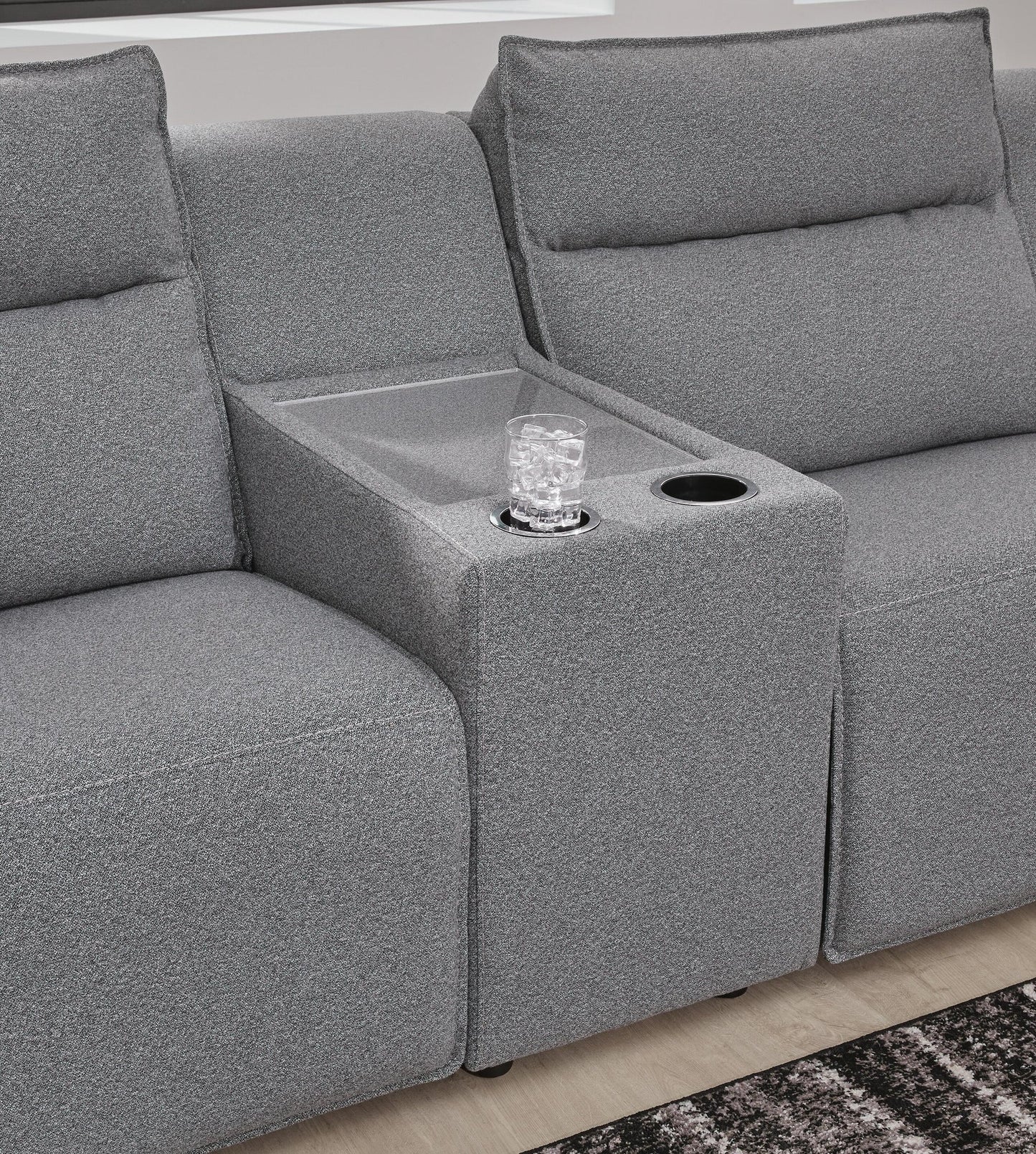 Modmax II 8-Piece Power Reclining Sectional with Console