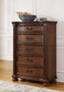 Lavinton Five Drawer Chest