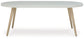 Seton Creek Oval Dining Table w/UMB OPT